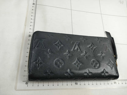 Louis Vuitton Clemence Monogram Empreinte Leather, Brown, Leather, Wallet