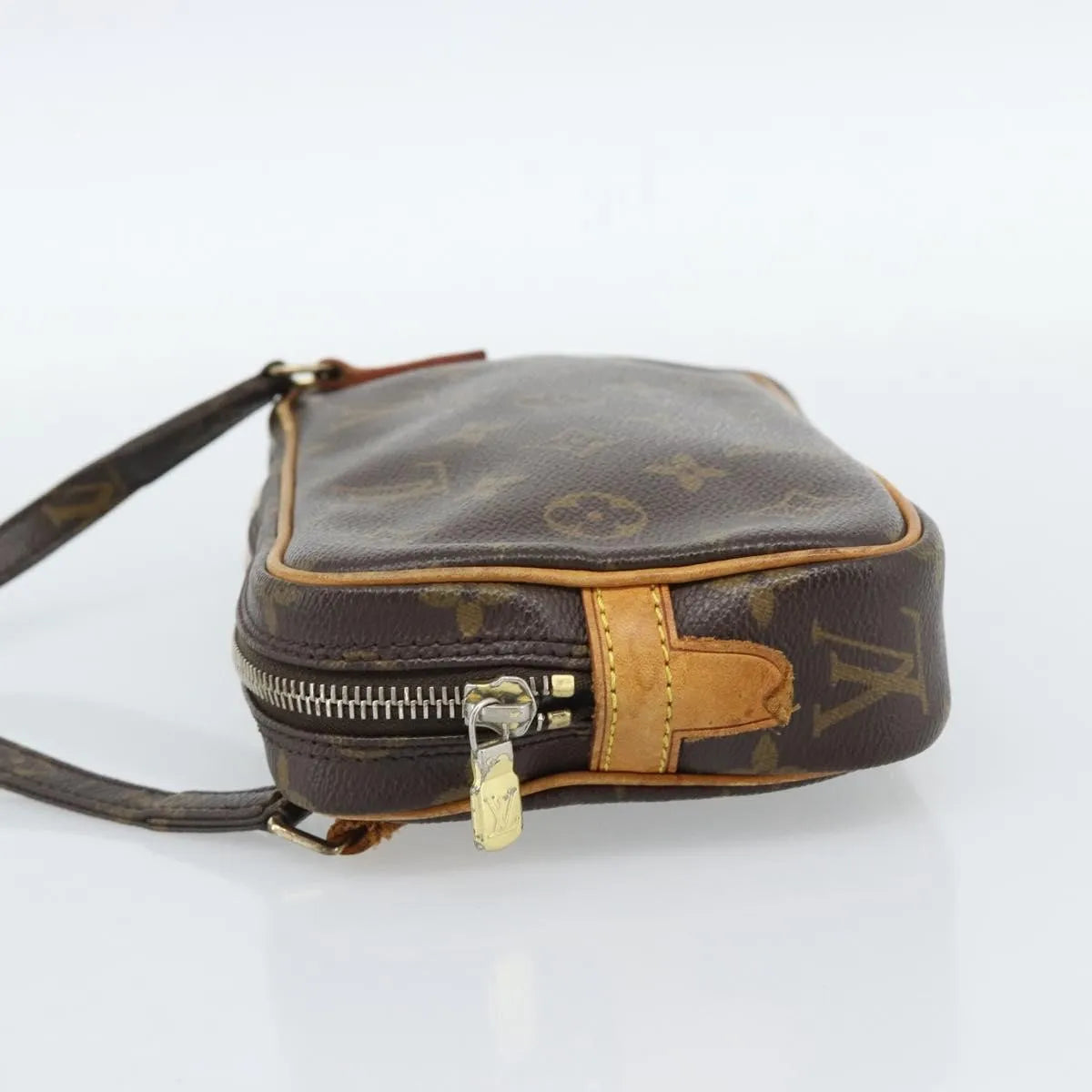 Louis Vuitton Pochette Marly Bandouliere Monogram Canvas, Brown, Canvas, Clutch
