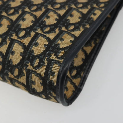 Christian Dior Vintage Trotter Canvas, Navy, Canvas, Shoulder Bag