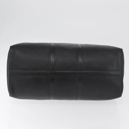 Louis Vuitton Keepall Epi Leather, Black, Leather, Travel Bag
