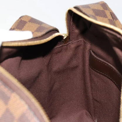 Louis Vuitton Naviglio Damier, Brown, Canvas, Shoulder Bag