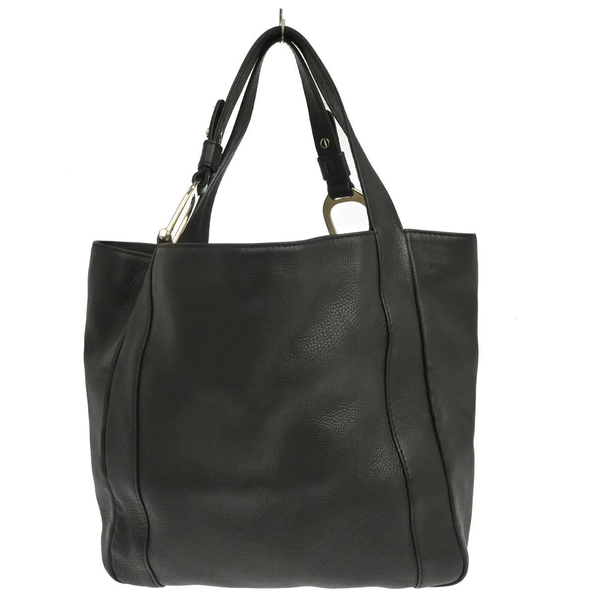Gucci Greenwich Tote Leather, Black, Leather, Tote Bag