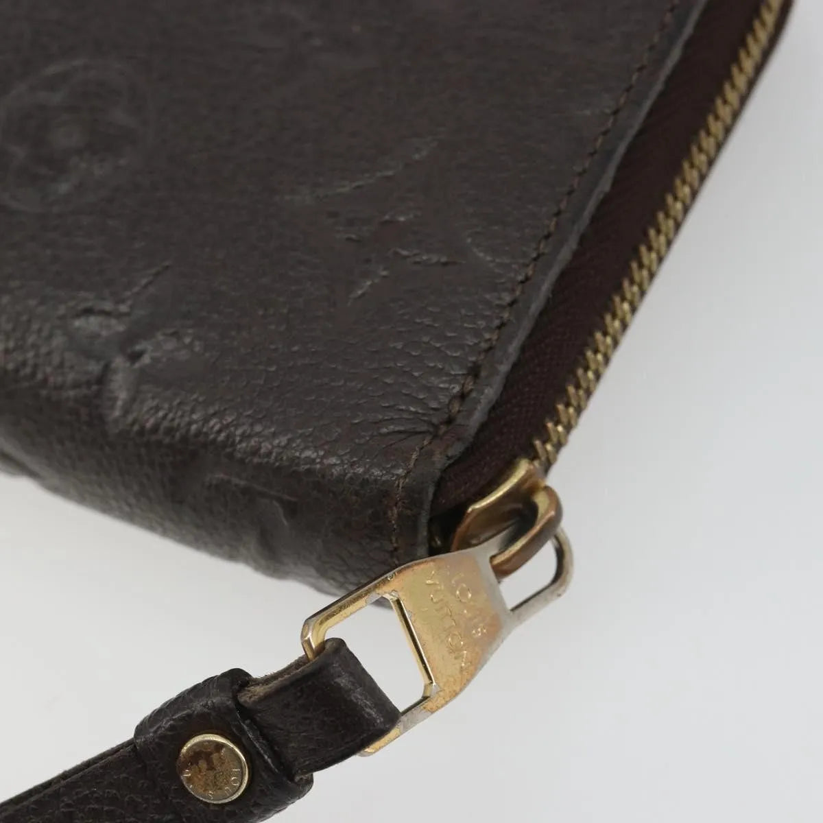Louis Vuitton Zippy Wallet NM Leather Empreinte, Brown, Leather, Wallet