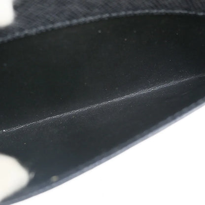 Louis Vuitton Pochette Baikal Clutch Taiga Leather, Black, Leather, Clutch