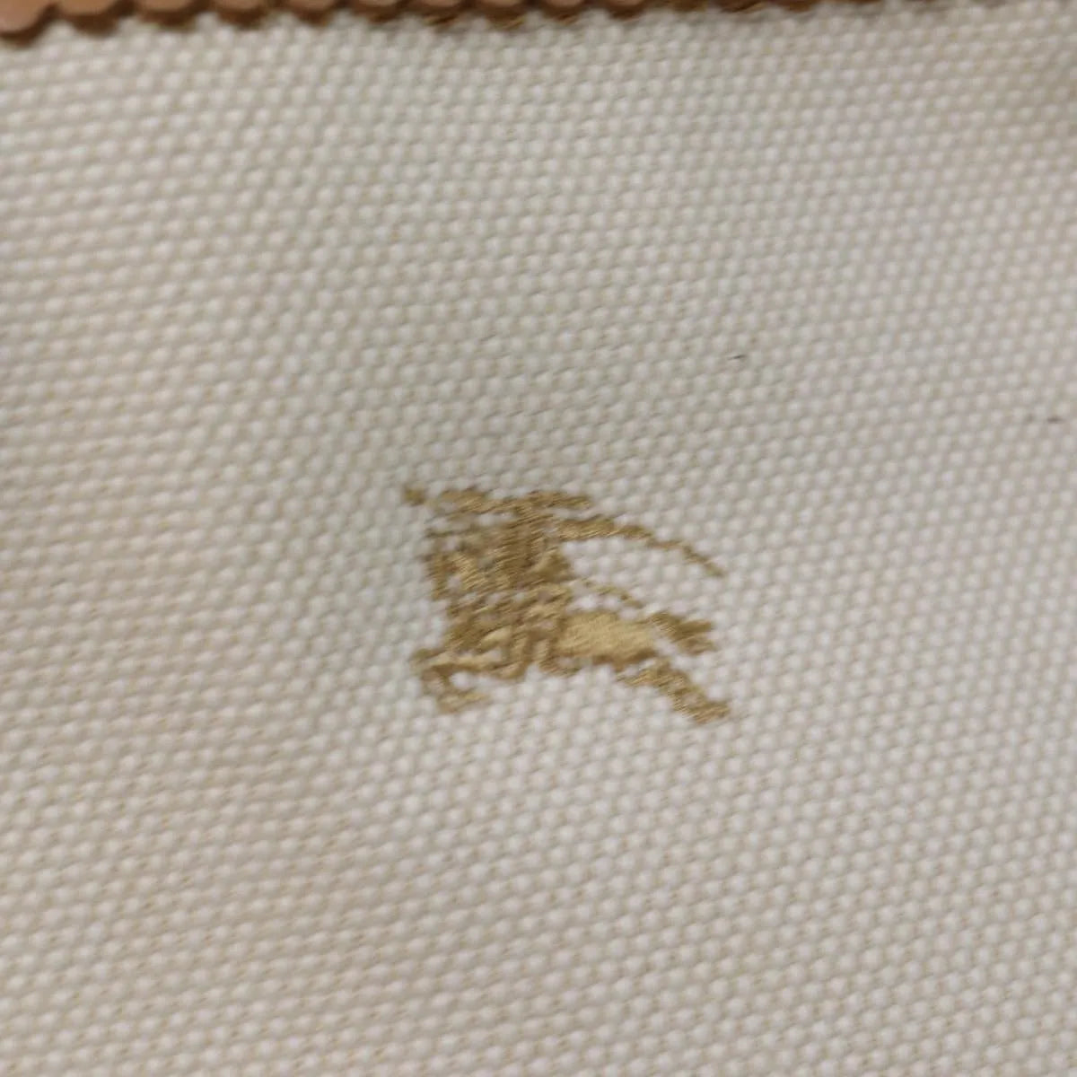 Burberry Blue Label Canvas, Beige, Canvas, Tote Bag