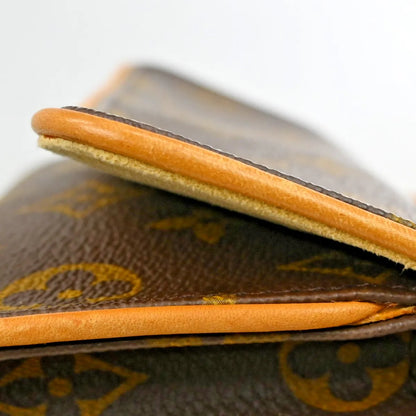 Louis Vuitton Twin Monogram Canvas, Brown, Canvas, Clutch