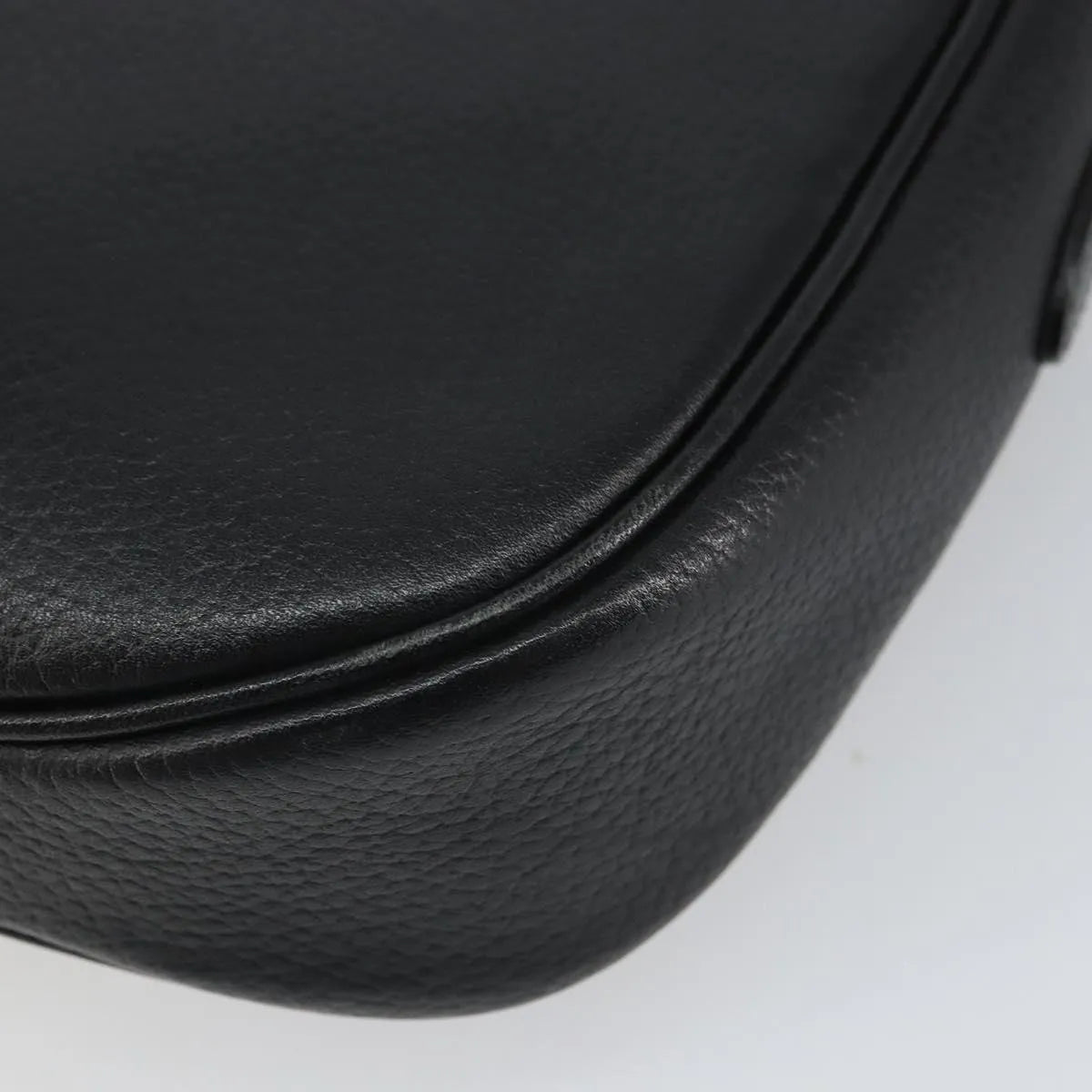 Burberry Vintage Leather, Black, Leather, Shoulder Bag