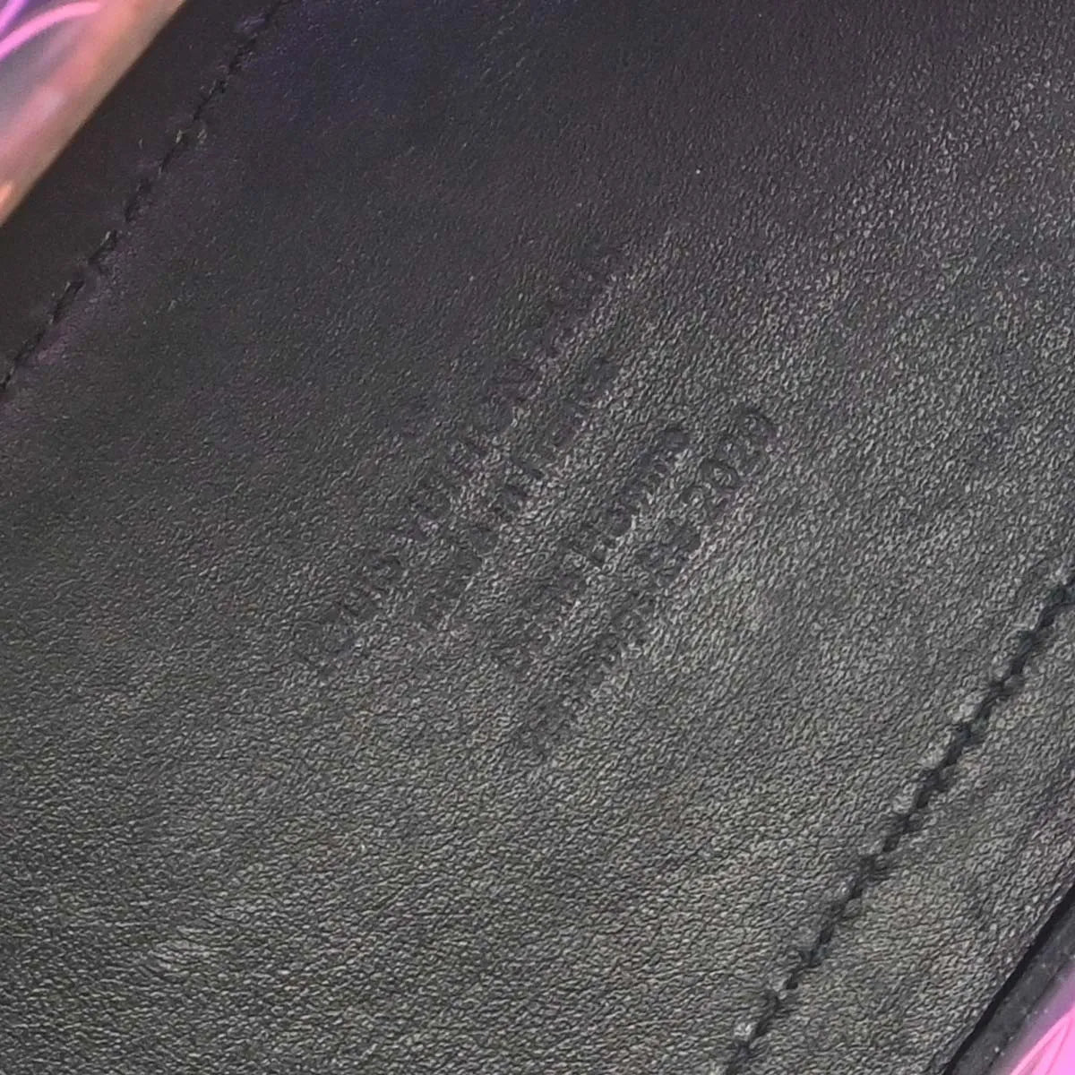 Louis Vuitton Soft Trunk Limited Edition Dark Monogram Prism PVC, Black, Leather, Shoulder Bag