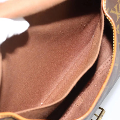 Louis Vuitton Saumur Monogram Canvas, Brown, Canvas, Shoulder Bag