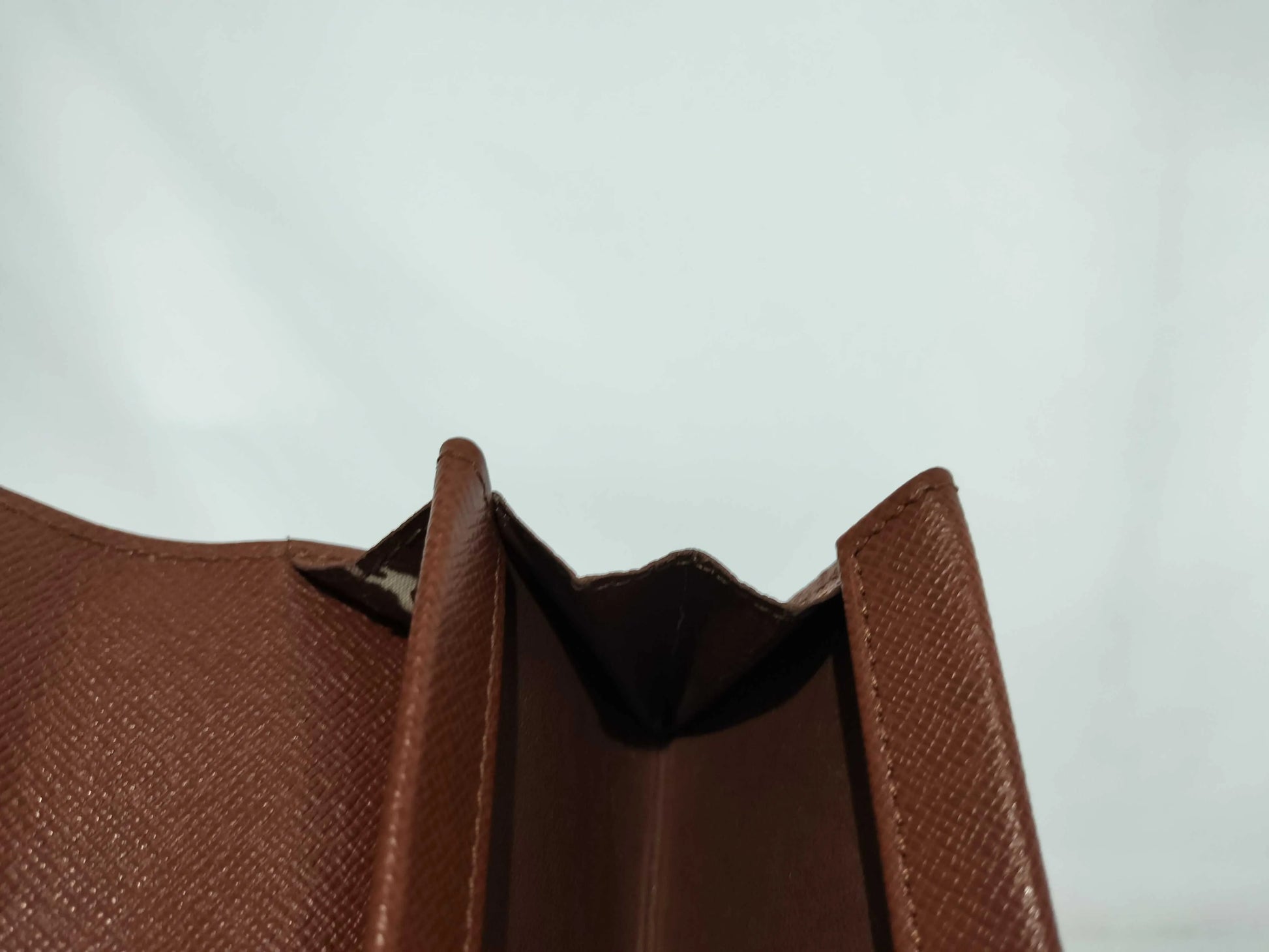 Louis Vuitton Porte-Monnaie Coin Purse Monogram Canvas, Brown, Canvas, Wallet