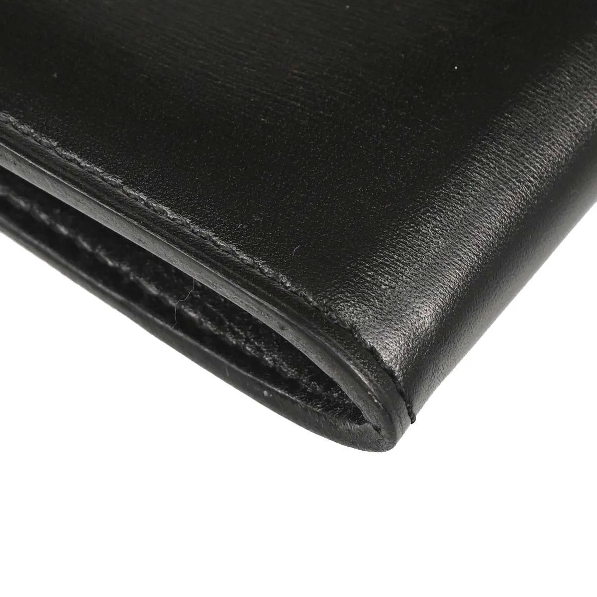 Hermes Onimaitou Pochette Box Calf, Black, Leather, Clutch