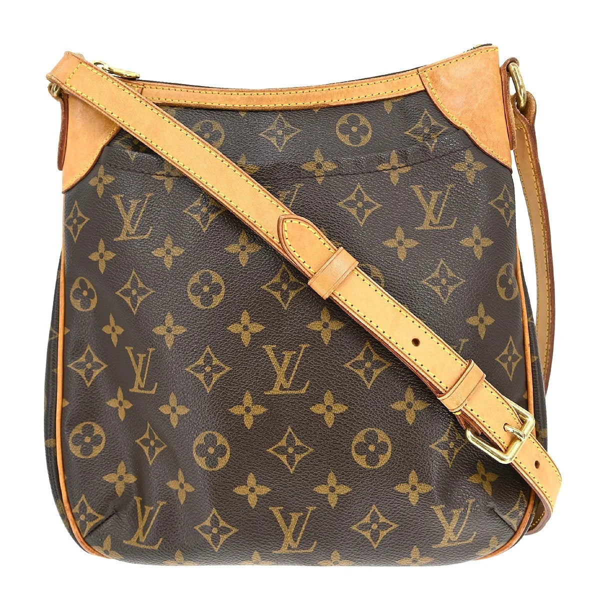 Louis Vuitton Odeon Monogram Canvas, Brown, Canvas, Shoulder Bag