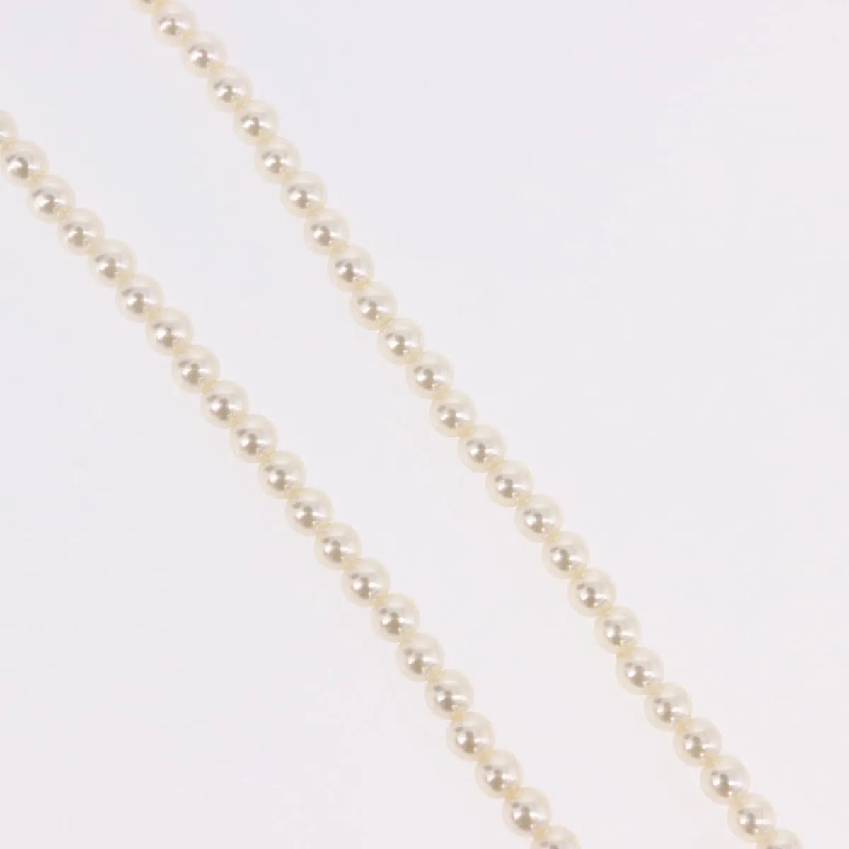 Christian Dior CD Bee Star Pearl Pendant Metal with Faux Pearl, White, Pearl, Necklace