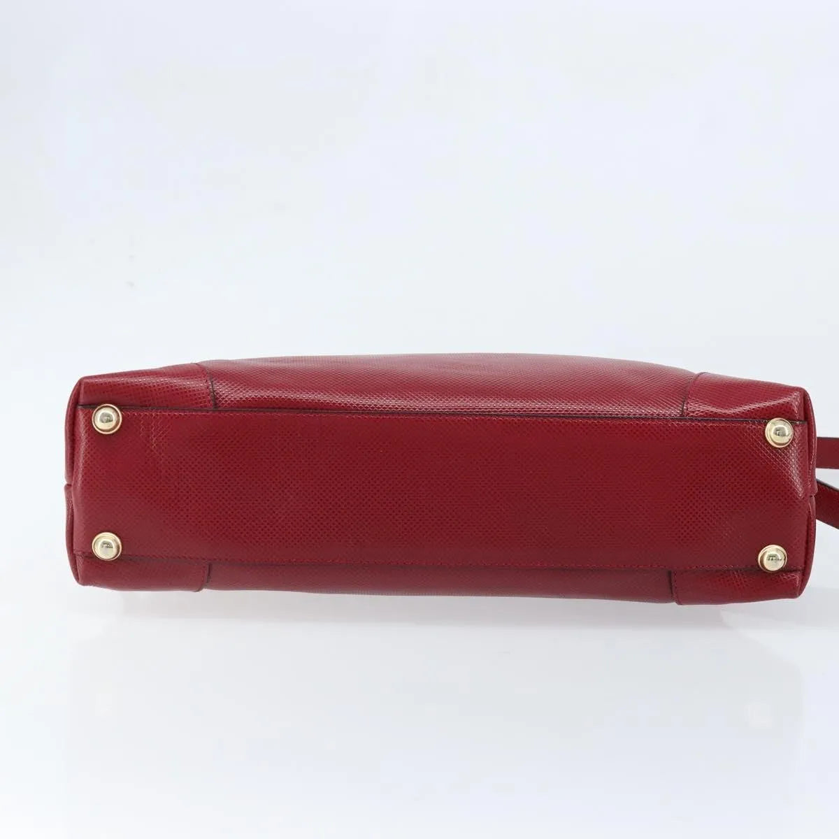 Bottega Veneta Vintage Leather, Red, Leather, Handbag