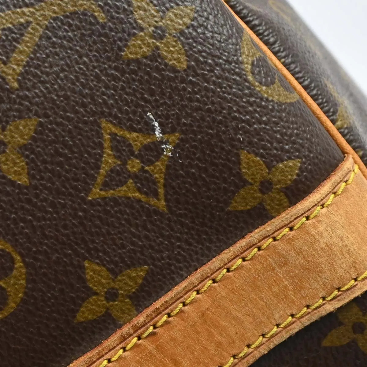 Louis Vuitton Keepall Bandouliere Monogram Canvas, Brown, Canvas, Travel Bag