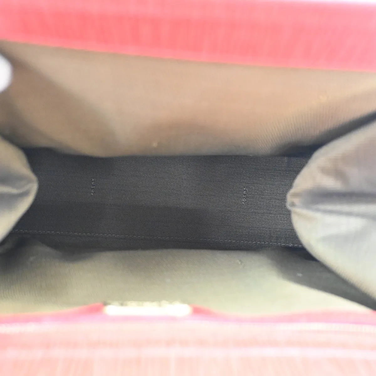 Fendi Vintage Top Handle Leather, Red, Leather, Tote Bag