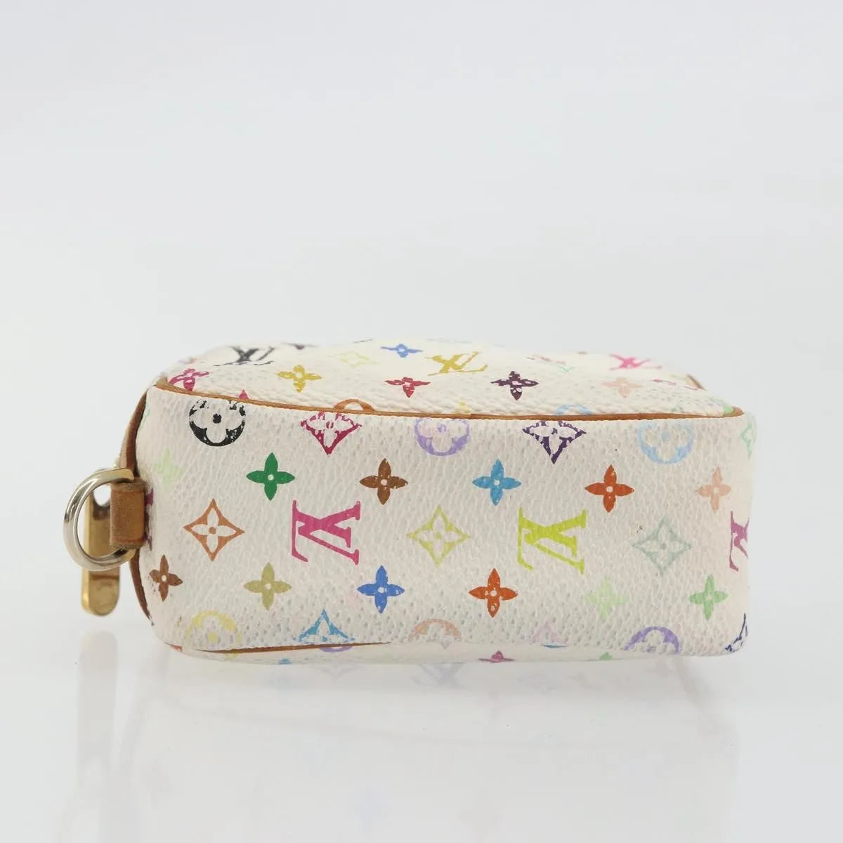 Louis Vuitton Wapity Trousse Monogram Multicolor, White, Canvas, Clutch