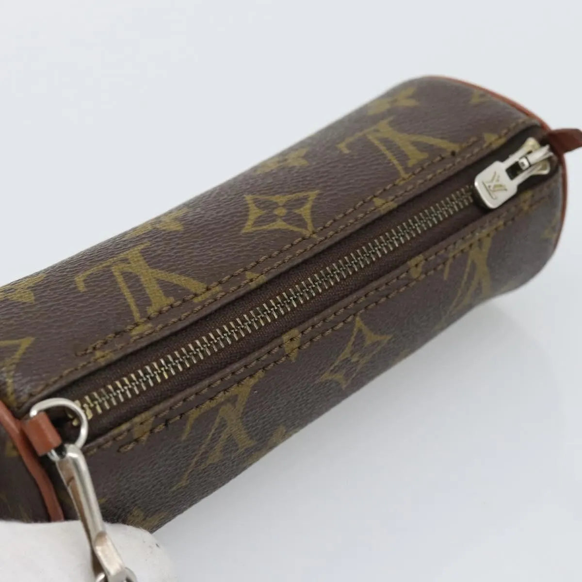 Louis Vuitton Papillon Pochette Monogram Canvas, Brown, Canvas, Clutch