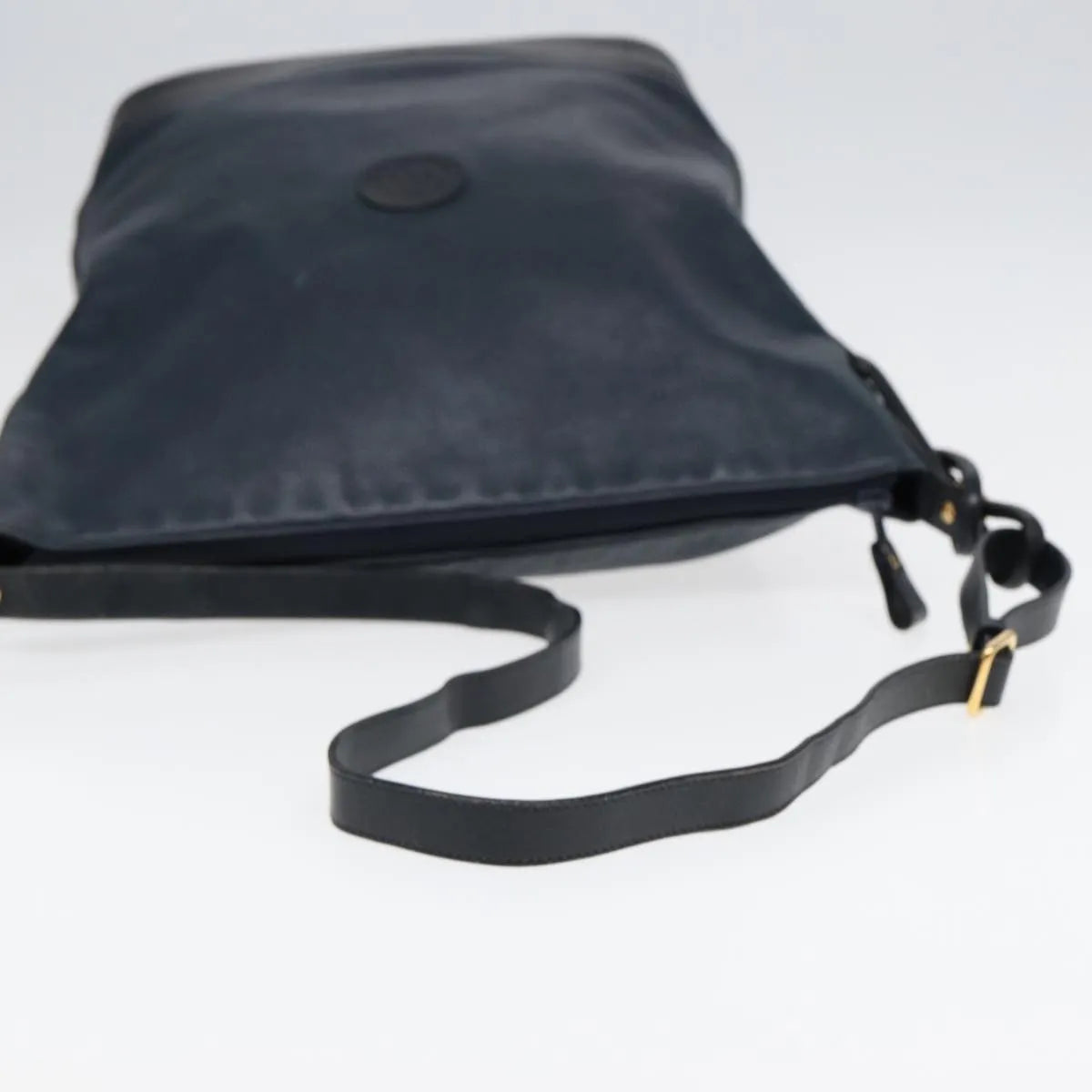 Gucci Vintage Leather, Navy, Leather, Shoulder Bag