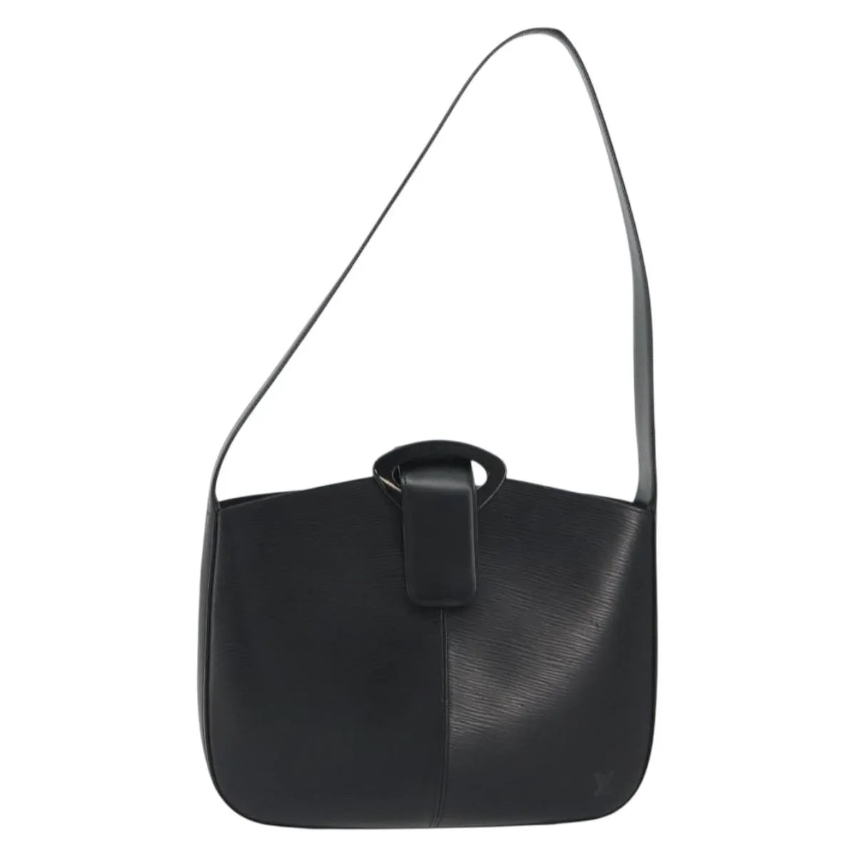 Louis Vuitton Reverie Epi Leather, Black, Leather, Shoulder Bag