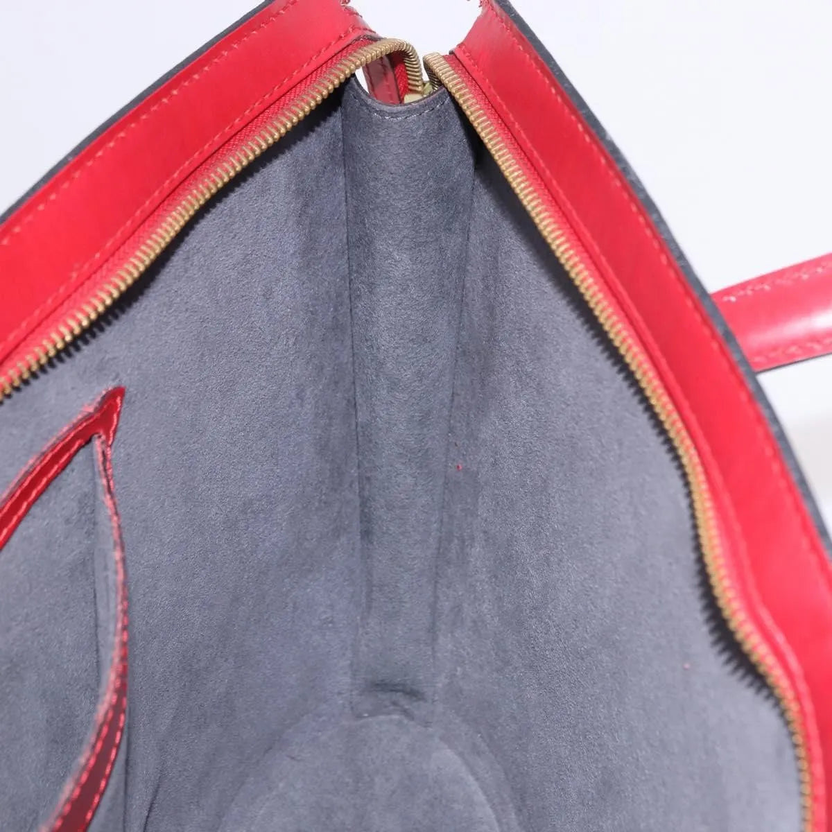 Louis Vuitton Saint Jacques Epi, Red, Leather, Handbag