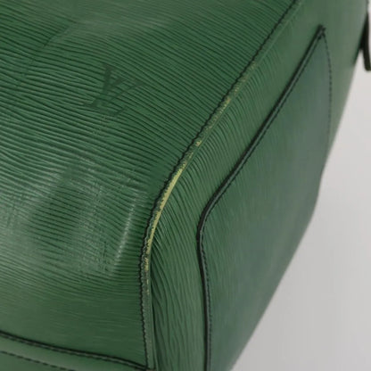 Louis Vuitton Keepall Epi Leather, Green, Leather, Travel Bag