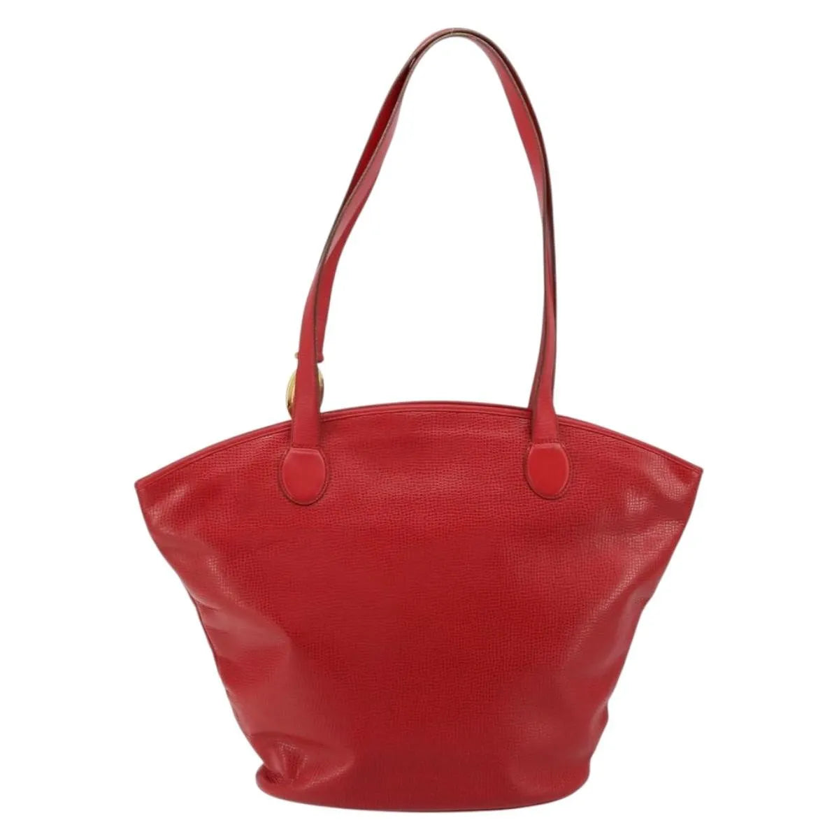 Christian Dior Vintage Tote Leather, Red, Leather, Tote Bag