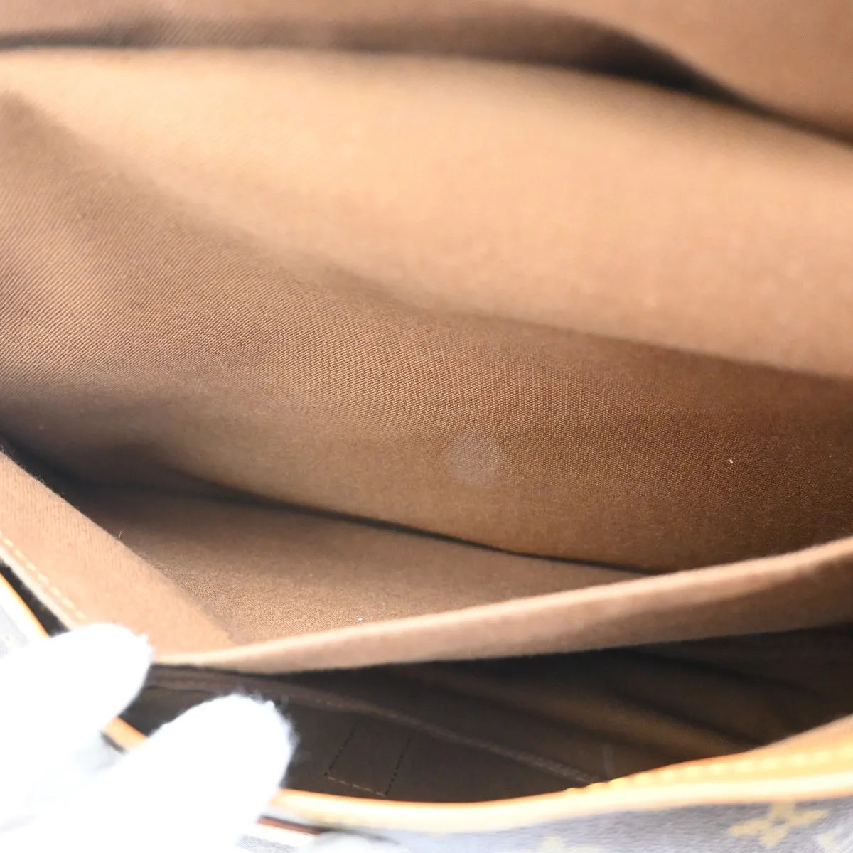 Louis Vuitton Saumur Monogram Canvas, Brown, Canvas, Shoulder Bag