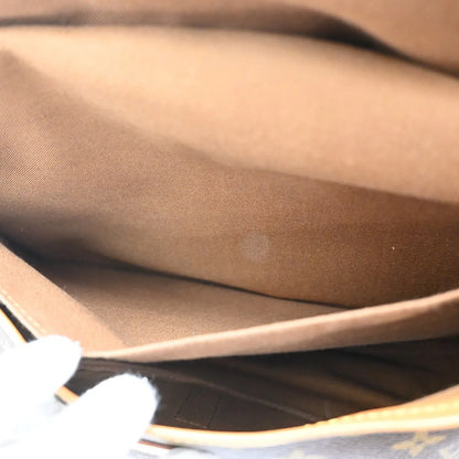 Louis Vuitton Saumur Monogram Canvas, Brown, Canvas, Shoulder Bag