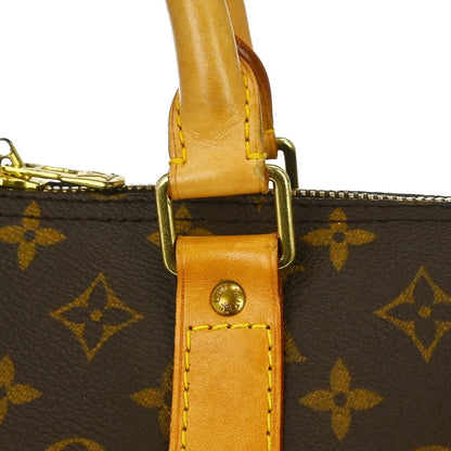 Louis Vuitton Keepall Bandoulière Monogram, Brown, Canvas, Travel Bag