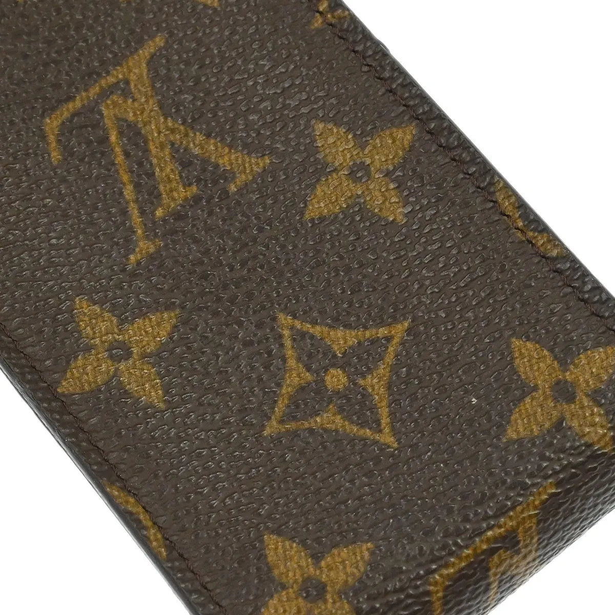 Louis Vuitton Cigarette Case Monogram Canvas, Brown, Canvas, Clutch
