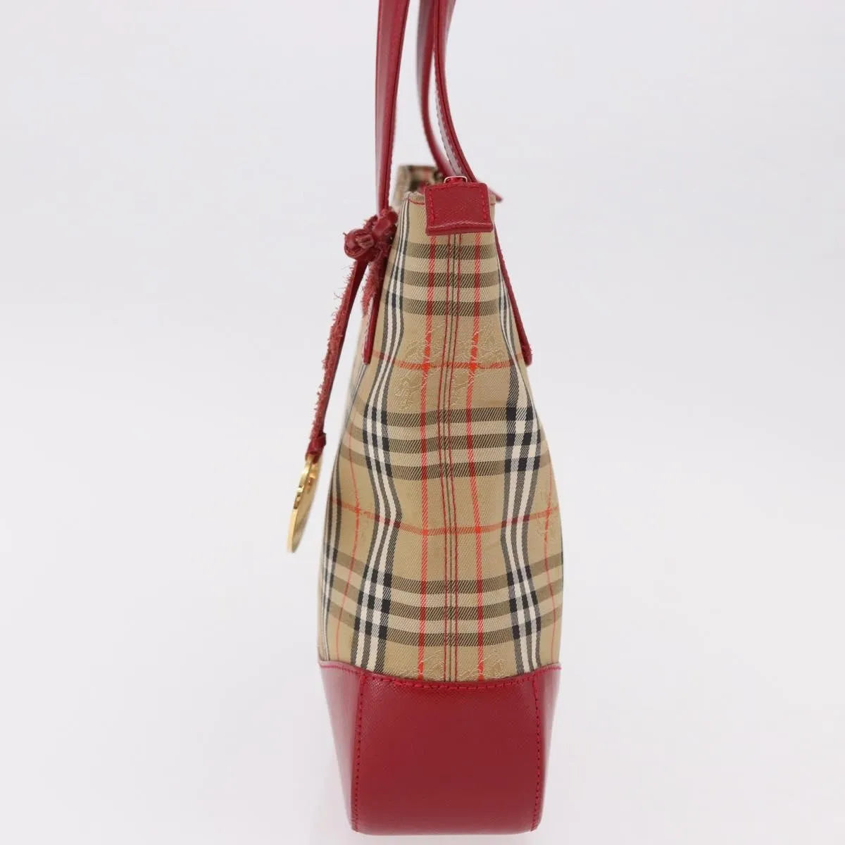 Burberry Nova Check Nova Check Canvas and leather, Beige, Canvas, Handbag