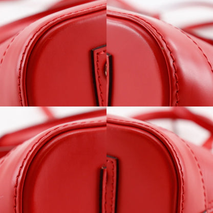 Louis Vuitton Alma Epi Leather, Red, Leather, Handbag