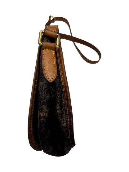 Louis Vuitton Menilmontant Monogram Canvas, Brown, Canvas, Handbag