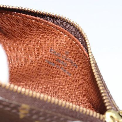 Louis Vuitton Pochette Papillon Monogram, Brown, Canvas, Clutch