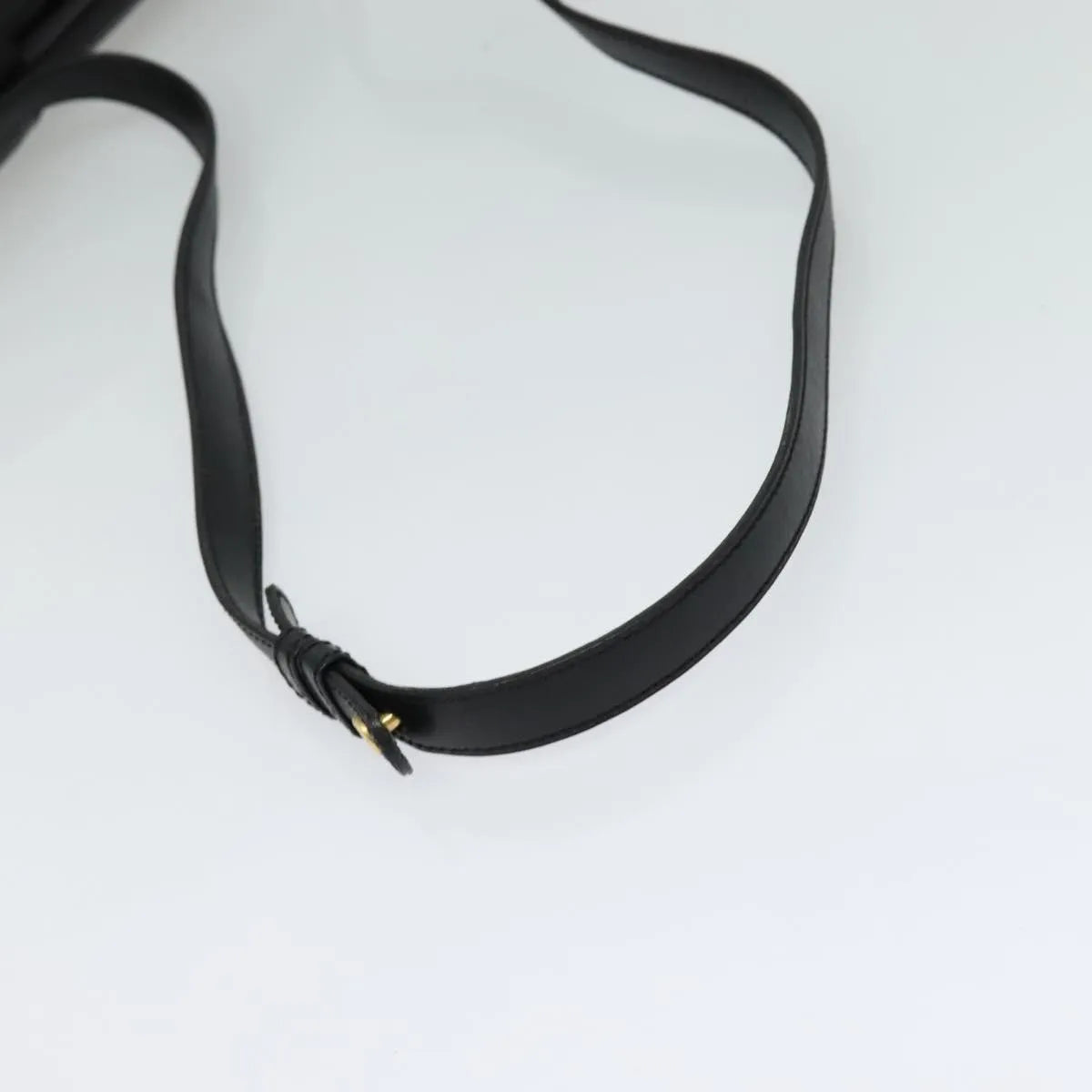 Celine Vintage Leather, Black, Leather, Shoulder Bag