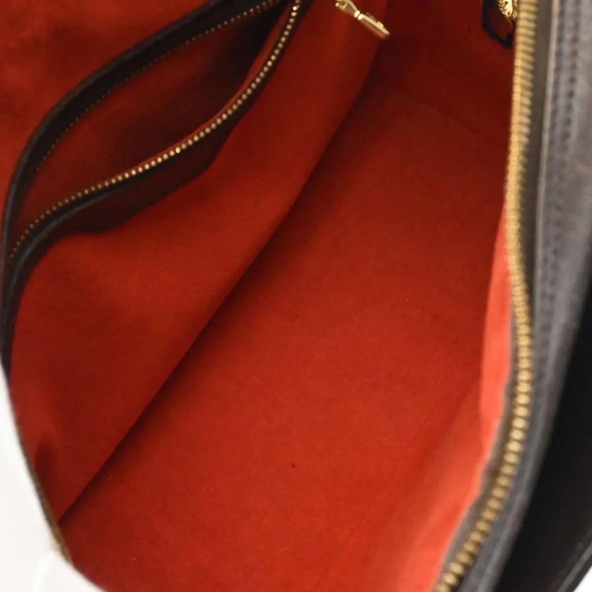 Louis Vuitton Triana Damier, Brown, Canvas, Handbag