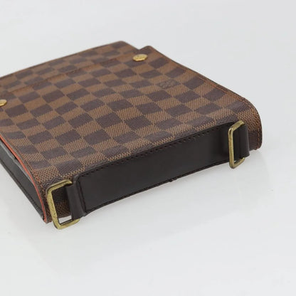 Louis Vuitton Portobello Messenger Damier, Brown, Canvas, Shoulder Bag