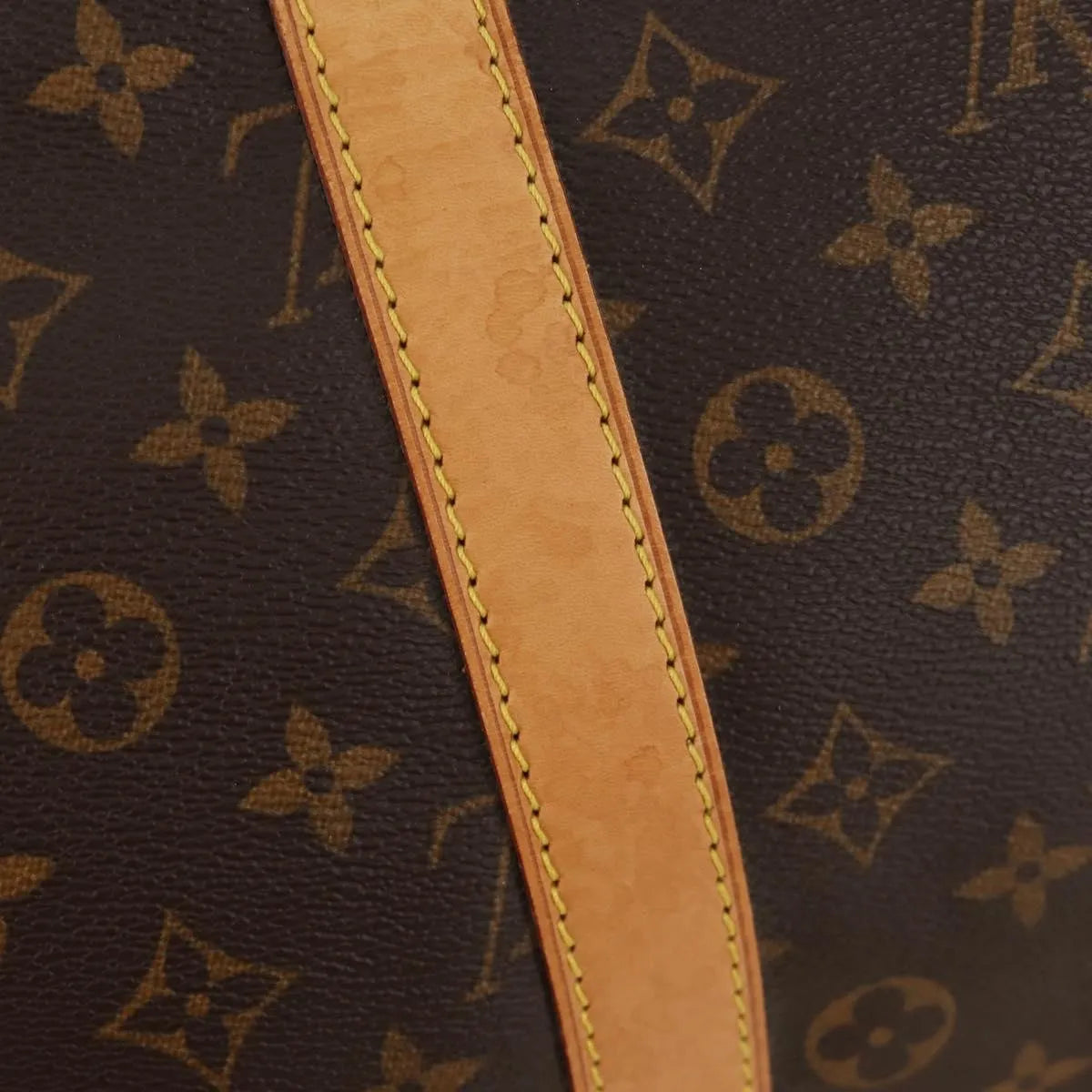 Louis Vuitton Keepall Monogram Canvas, Brown, Canvas, Travel Bag