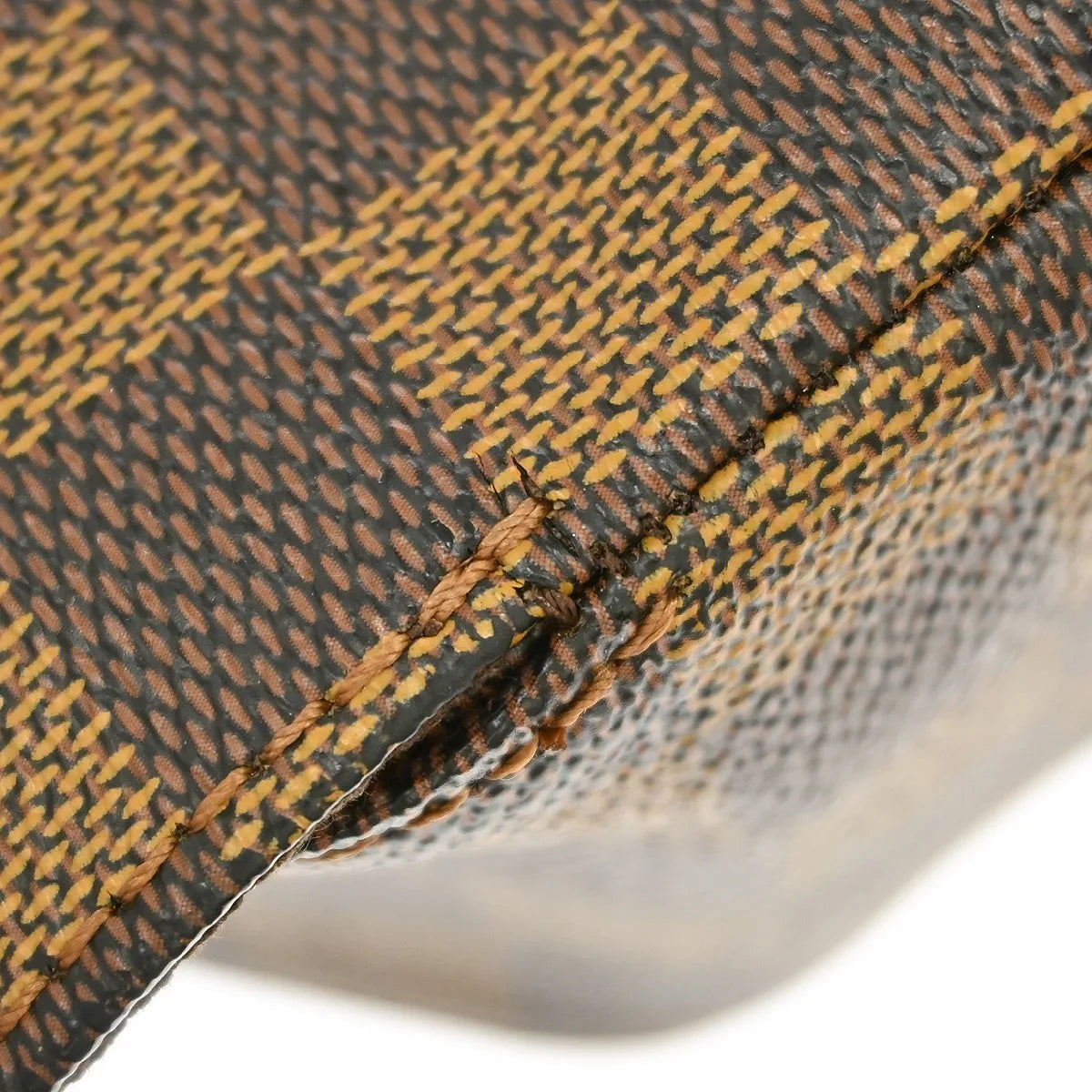 Louis Vuitton Broadway Damier, Brown, Canvas, Handbag