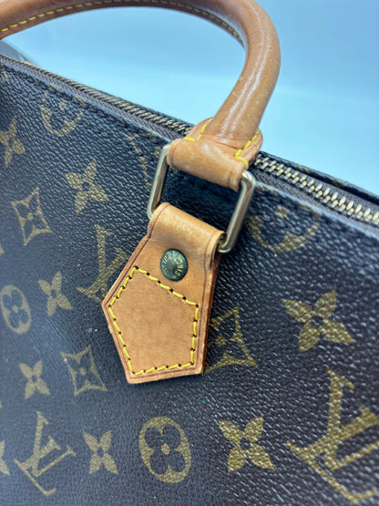 Louis Vuitton Speedy Monogram Canvas, Brown, Canvas, Handbag