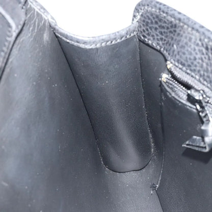 Christian Dior Vintage CD Flap Leather, Black, Leather, Shoulder Bag