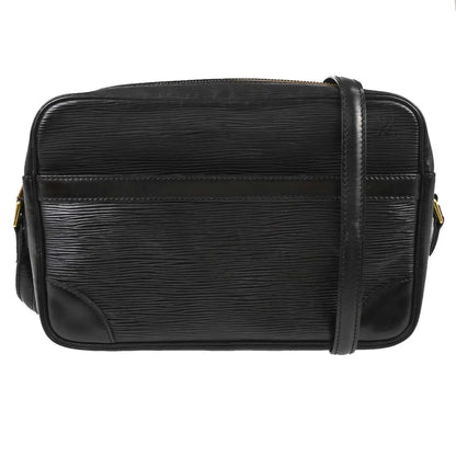 Louis Vuitton Trocadéro Epi, Black, Leather, Shoulder Bag