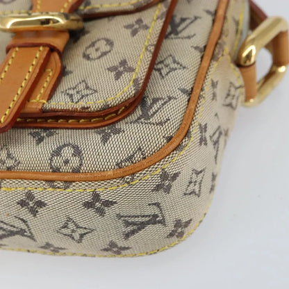 Louis Vuitton Juliette Mini Lin, Blue, Canvas, Shoulder Bag