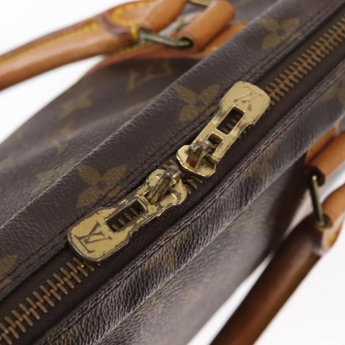 Louis Vuitton Porte-Documents Voyage Monogram Canvas, Brown, Canvas, Briefcase