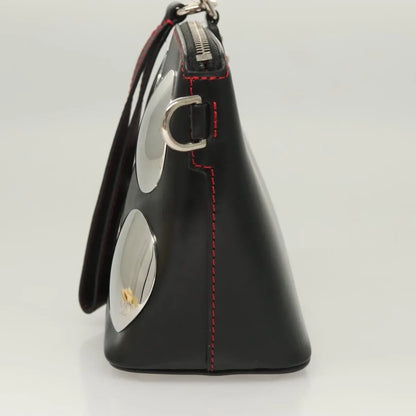 Louis Vuitton Suhari Lockit Leather, Black, Leather, Handbag