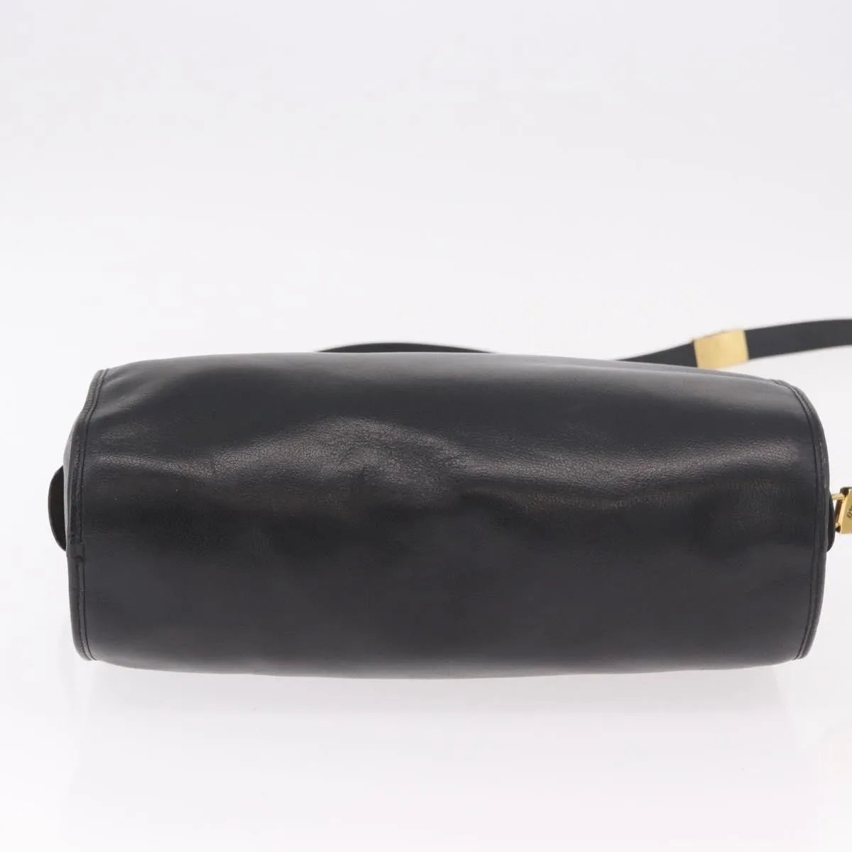 Christian Dior Vintage Leather, Black, Leather, Shoulder Bag