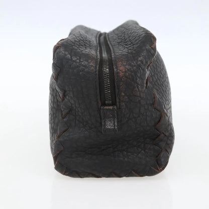 Bottega Veneta Zip Clutch Leather, Brown, Leather, Clutch