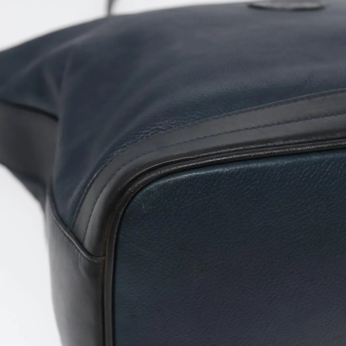 Gucci Vintage Leather, Navy, Leather, Shoulder Bag