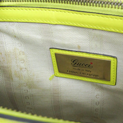 Gucci Bright Bit Convertible Tote Patent leather, Yellow, Patent Leather, Handbag